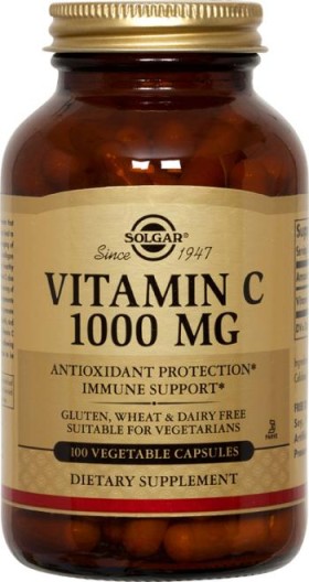 SOLGAR C 1000MG 100VCAP