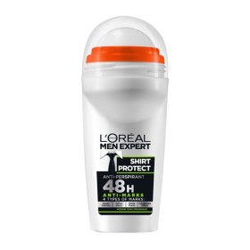 L Oreal Paris Men Expert Shirt Protect Roll-on, 48ωρη ολική προστασία ενάντια στον ιδρώτα, τους λευκούς & κίτρινους λεκέδες 50ml