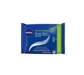 NIVEA Creme Care Μαντηλάκια Καθαρισμού 25 τεμ