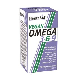 HEALTH AID Vegan Omega 3-6-9 capsules 60s