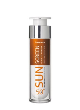 Frezyderm Sun Screen Vitamin D Fluid to Powder SPF50+ 50ml Αντηλιακό Προσώπου με Αίσθηση Πούδρας