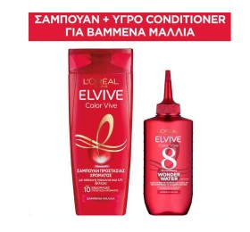 Loreal Paris Set Elvive Color Vive Shampoo 400ml + Elvive Color Vive Wonder Water 200ml
