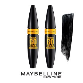 Maybelline Set The Colossal Go Extreme Volum Express Mascara  Leather Black Duo Pack 9,5ml