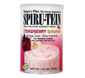 Natures Plus SPIRU-TEIN STRAW/BANANA,510GR