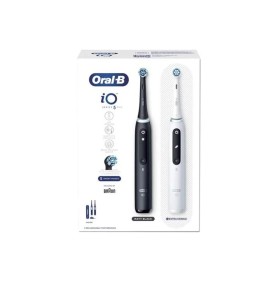 Oral-B iO Series 5 Duo Pack Black & White Ηλεκτρικές Οδοντόβουρτσες 2τμχ