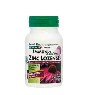 Natures Plus Immun Actin Zinc 60 lozenges