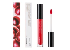 Korres Morello Matte Lasting Lip Fluid 53 Red Velvet 3.4ml