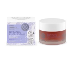 Natura Siberica Organic Certified Anti-Fatigue Eye Patch-effect Mask Μάσκα Ματιών με Εφέ Επιθέματος 50 ml