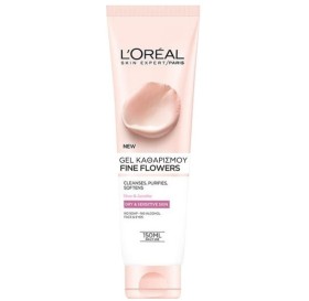 LOreal Paris Fine Flowers Gel Καθαρισμού για Ξηρή - Ευαίσθητη Επιδερμίδα 150ml