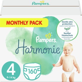 Pampers Harmonie Value Pack Νο4 (9-14kg) 160τμχ