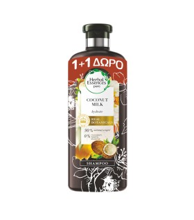 Herbal Essences Coconut Milk Shampoo για Ενυδάτωση 400ml 1+1 Δώρο