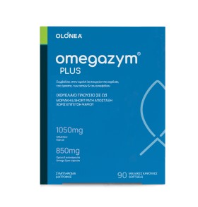 Holistic Med Omegazym Plus 850mg Omega 3 90softgels