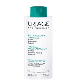 Uriage Eau Thermal Micellar Water with Apple Extract Combination to Oily Skin 500ml