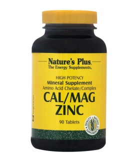 Natures Plus CAL/MAG ZINC 90 tabs