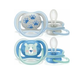 Avent Πιπίλα Ultra Air 6-18m Boy SCF085/03 2τμχ