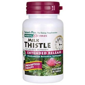 Natures Plus Milk Thistle 500mg Extended Release 30 veg.tabs