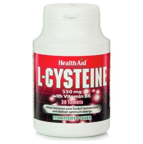 HEALTH AID L-CYSTEINE 550MG 30S
