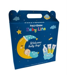 Frezyderm Baby Line Boy Set Baby Shampoo 300ml & Baby Cream 175ml 2τμχ & ΔΩΡΟ Μαξιλαρί Αγκαλιάς