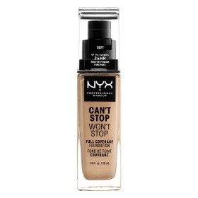 NYX PM Cant Stop Wont Stop Full Coverage Foundation  10 BUFF 30ml
