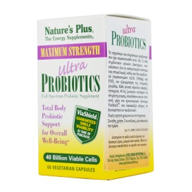 NATURES PLUS Ultra Probiotics Maximum Strength 60 Vcaps