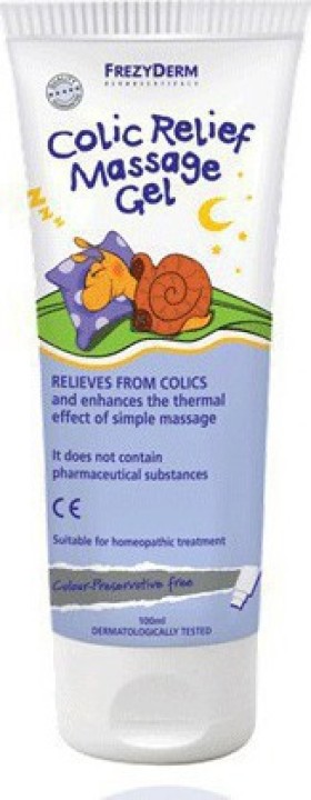 Frezyderm Colic Relief Massage Gel Τζελ Μασάζ για την Ανακούφιση από τους Κολικούς, 100ml