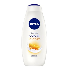 NIVEA Κρεμώδες Αφρόλουτρο Care & Orange 750ml
