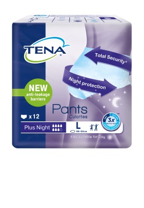 Tena Pants Plus Night Large Πάνα - Εσώρουχο μιας Χρήσης 12τμχ