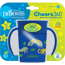 Dr.Browns Cheers 360° Κύπελλο Με Λαβές για Μωρά 6m+ 200ml