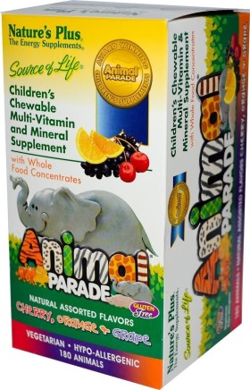 Natures Plus AP ASSORTED CHEWABLE 180