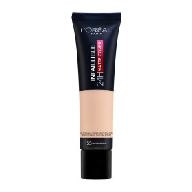 LOreal Paris Infaillible 24h Matte Cover Liquid Foundation 155 Nature Rose 30ml