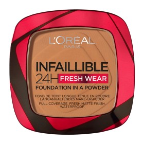 Loreal Paris Infaillible 24H Fresh Wear μεικαπ σε μορφή πούδρας 330 Hazelnut 9gr