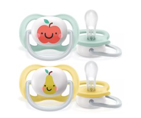 Avent Ultra Air Happy 0-6m SCF080/17 Ορθοδοντική Πιπίλα 2τμχ