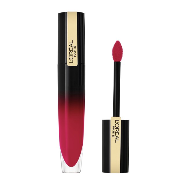 LOreal Paris Gloss Rouge Brilliant Signature 312 Be Powerful Liquid Lip Gloss 6,7ml