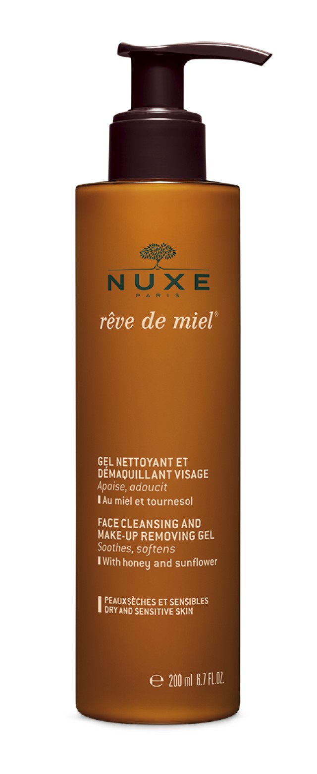 NUXE REVE DE MIEL GEL NETTOYANT-DEMAQUILLANT 200ML