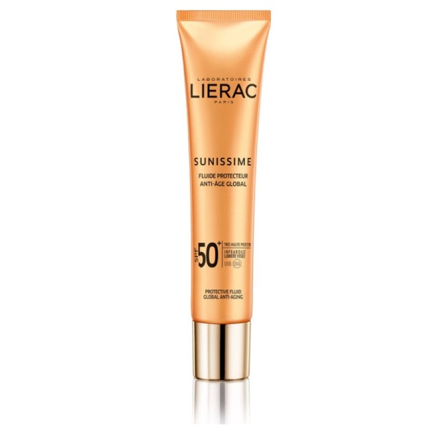 LIERAC SUNISSIME Fluide Protecteur Energisant Anti-Age Global SPF50 Visage 40ml