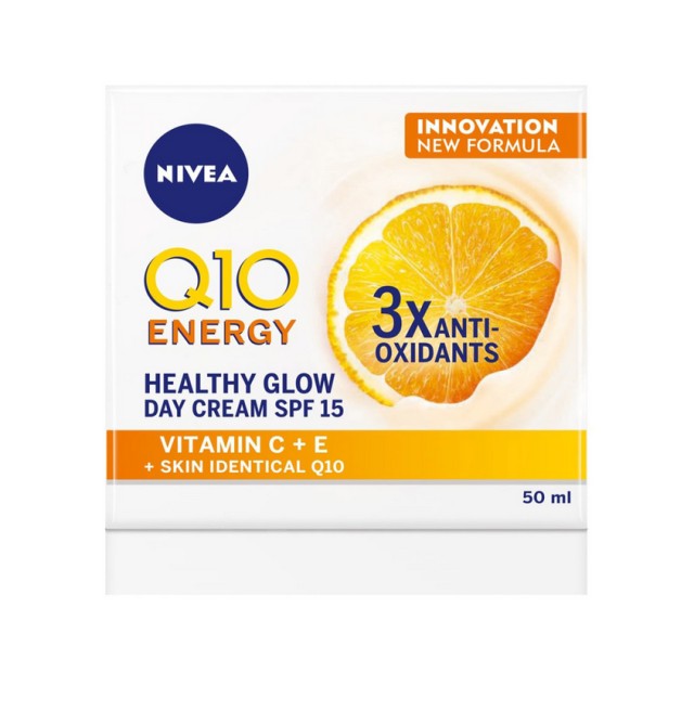 NIVEA Q10 ENERGY Αντιρυτιδική Κρέμα Ημέρας για Αναπλήρωση Ενέργειας 50ml