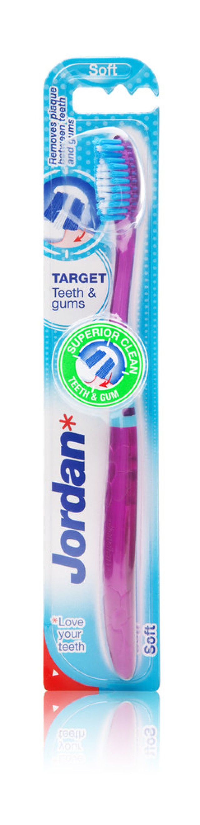 JORDAN Target Teeth & Gums Οδοντόβουρτσα Μαλακή 1τμχ.