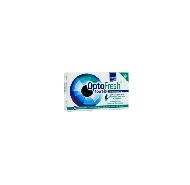 INTERMED OPTOFRESH TOWELS 20 ΟΦΘΑΛΜΟΜΑΝΤΗΛΑ