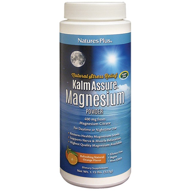 NATURES PLUS Energy Kalm Assure Magnesium 522g Powder