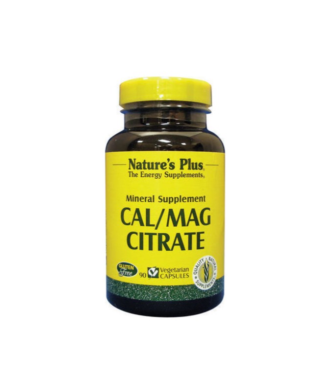 Natures Plus CAL/MAG CITRATE with Boron, 90VCAPS
