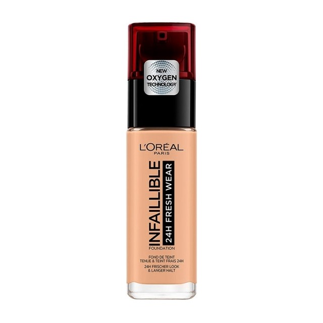 LOreal Paris Infaillible 24hr Freshwear Liquid Foundation 140 Golden Beige 30ml