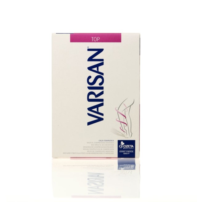 Varisan Top Θεραπευτικές Κάλτσες Ριζομηρίου Σιλικόνης Ccl 2 Ανοικτά Δάκτυλα Corto Μπεζ Ζεύγος No2