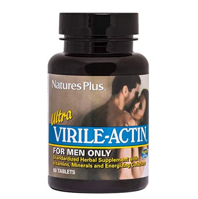 Natures Plus Ultra Virile Actin for Men Only 60 tabs