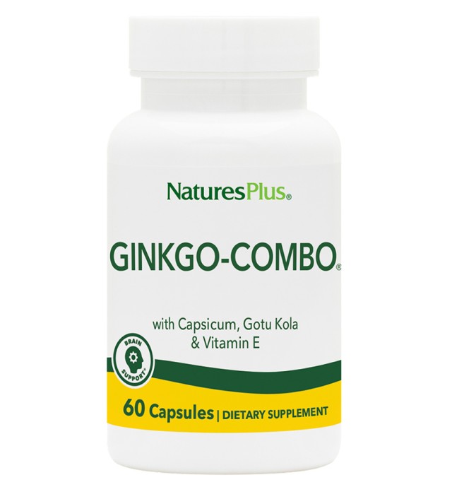 NATURES PLUS GINKGO-COMBO 60caps