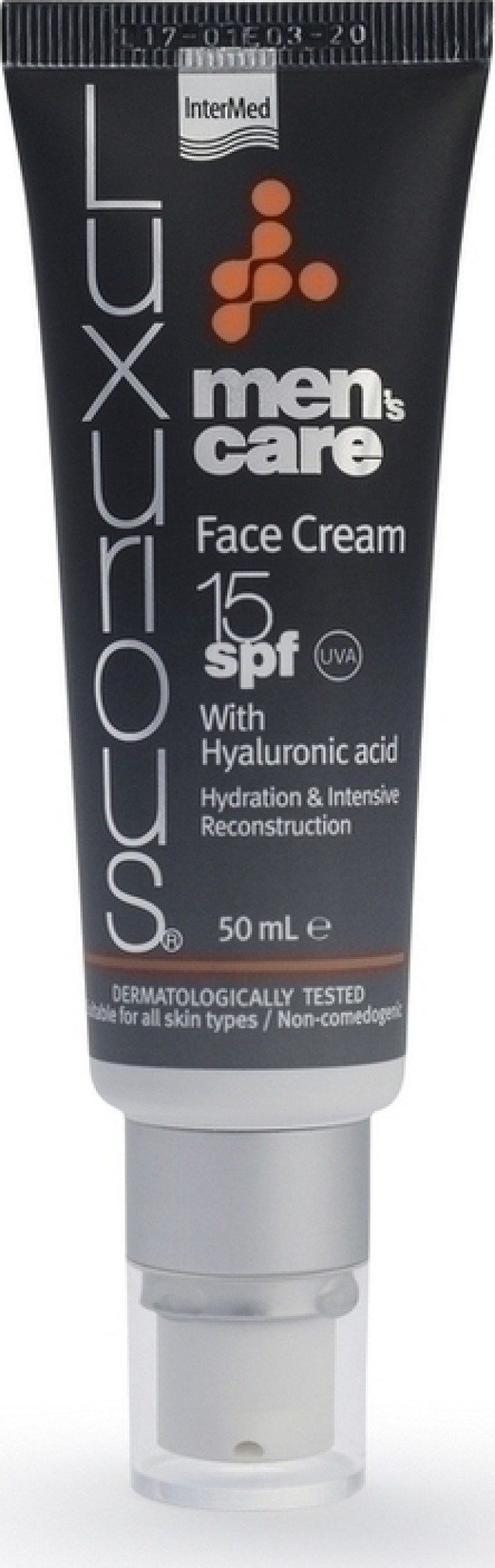 Intermed Luxurious Mens Care Face Cream SPF15 50ml