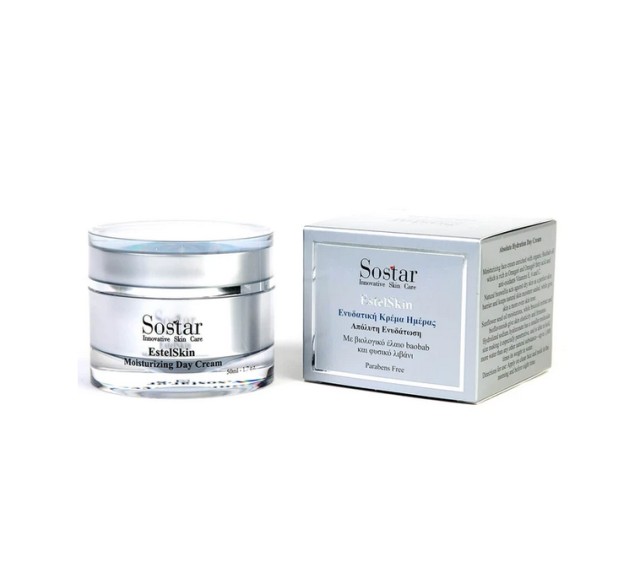 Sostar  ΕΝΥΔΑΤΙΚΗ ΚΡΕΜΑ ΜΕ ΛΙΒΑΝΙ ΚΑΙ ΕΛΑΙΟ BAOBAB 50ml