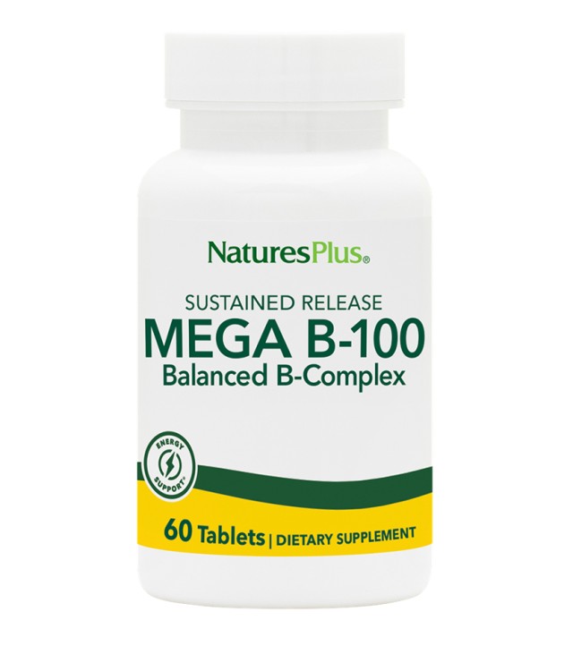 NATURES PLUS Vitamin Mega B 100 60tabs