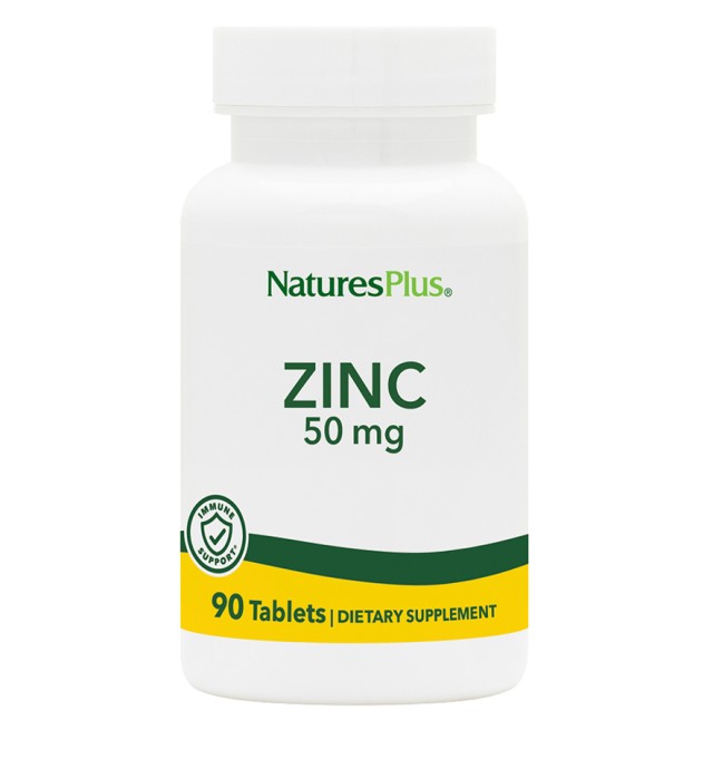 Natures Plus Zinc 50mg 90tabs