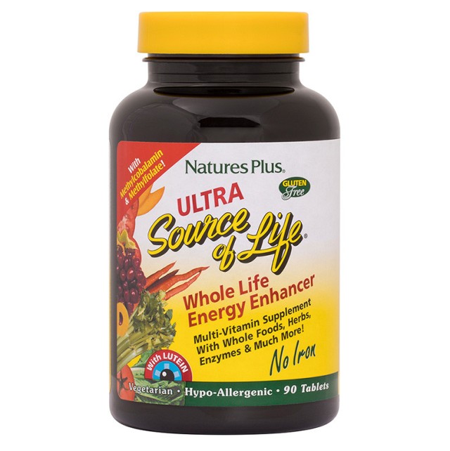 Natures Plus ULTRA SOL NO IRON Tabs90