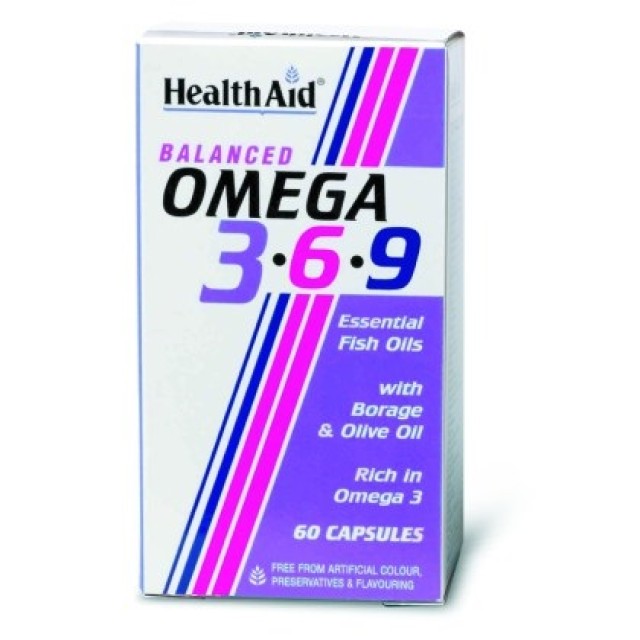HEALTH AID Ω3 - 6 - 9 (1155MG) CAPSULES 60S